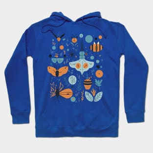 Bohemian Style Bugs Geometric Shapes Hoodie